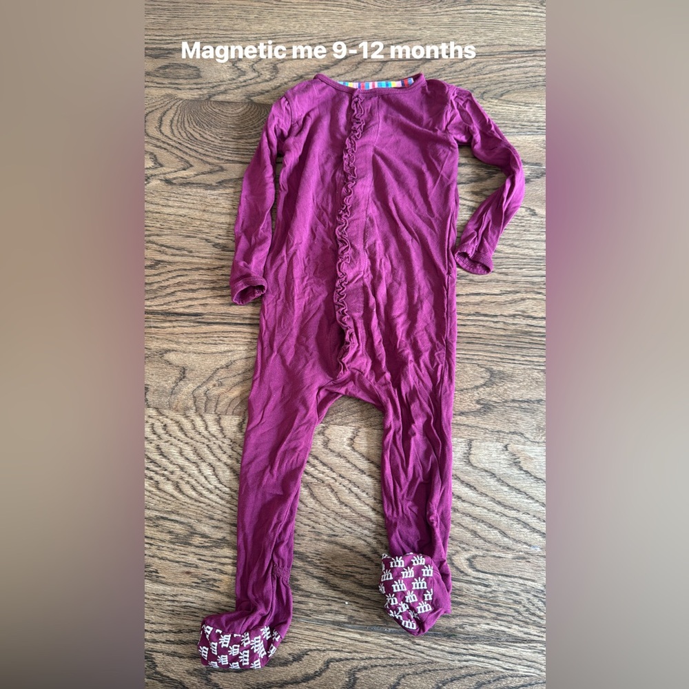 Magnetic Me Kids Footie - Rich Purple